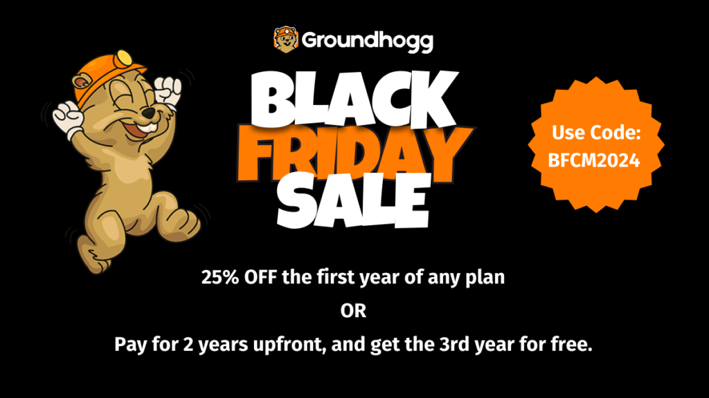 Black Friday Groundhogg