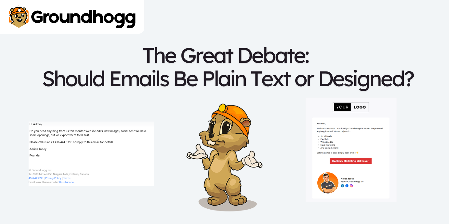 The Great Debate: Should Emails Be Plain Text or Designed?