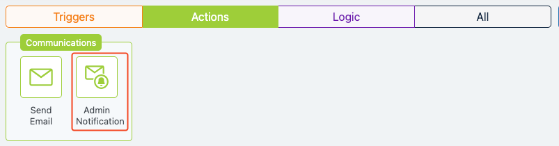 Admin Notification
