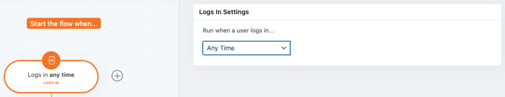 Logs In Settings