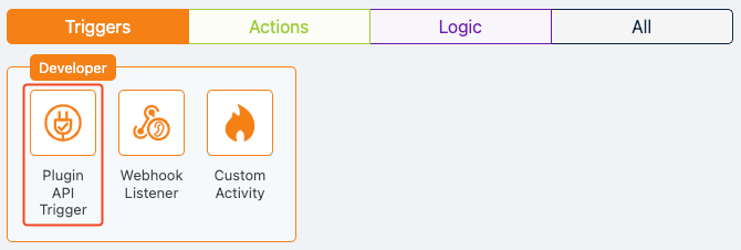 Plugin API Trigger
