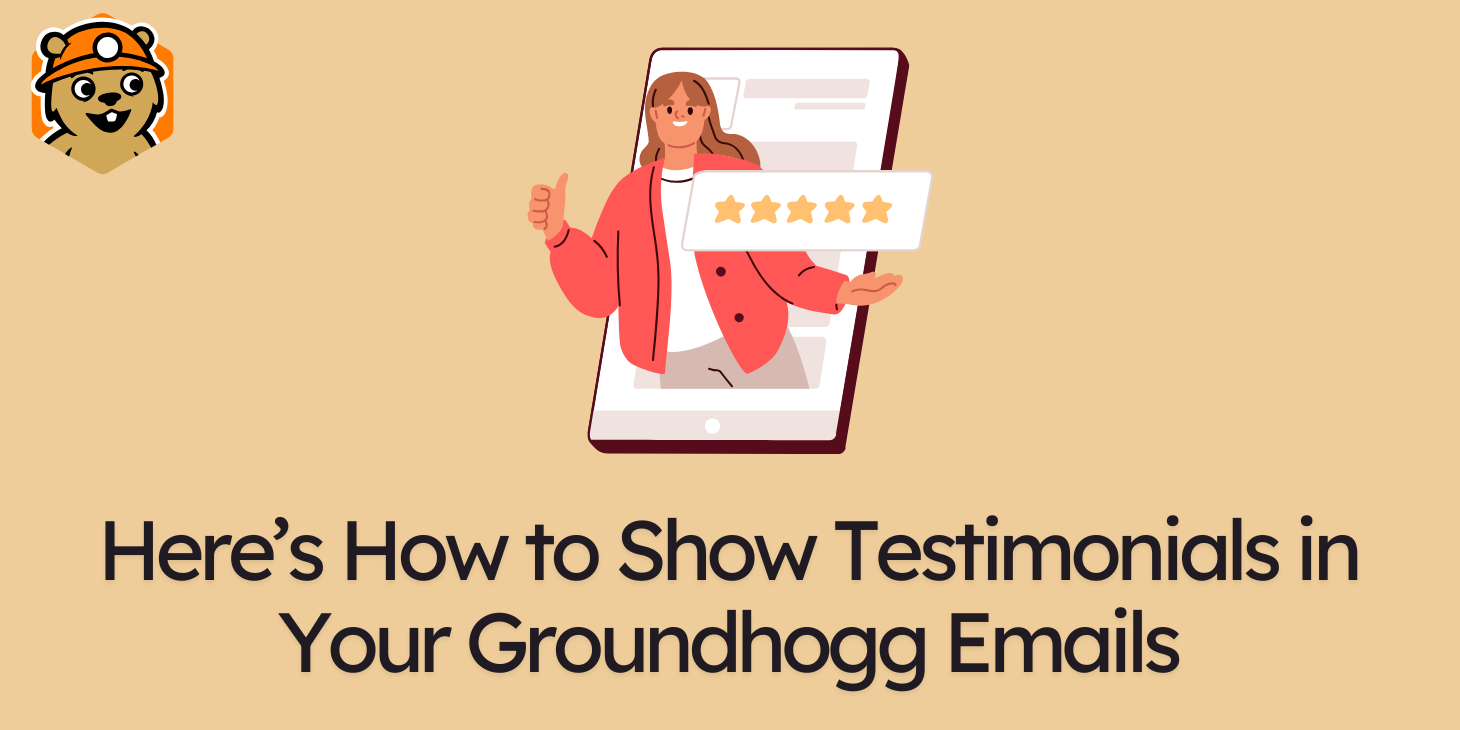 Here’s How to Show Testimonials in your Groundhogg Emails