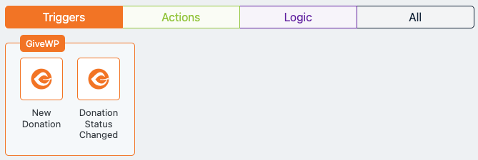 GiveWP Triggers