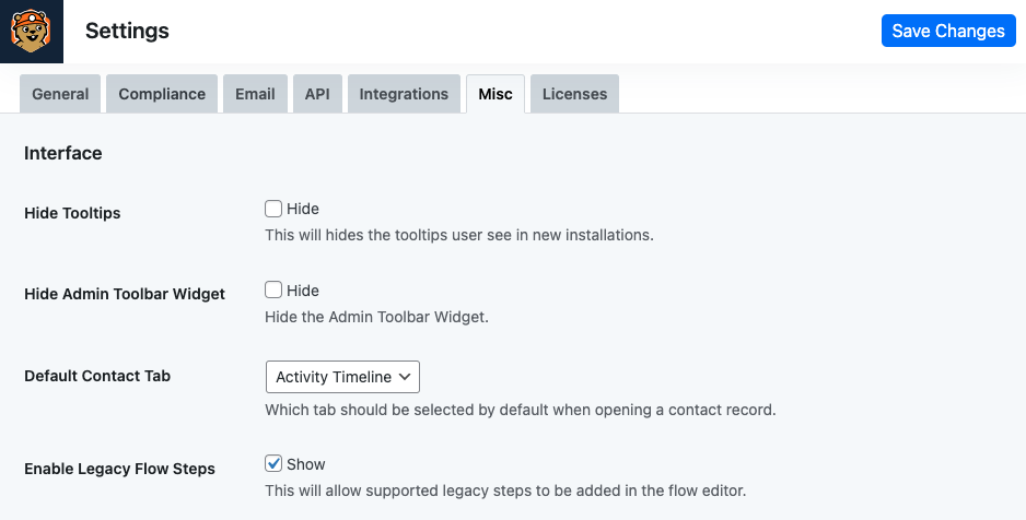 Enable Legacy Flow Steps